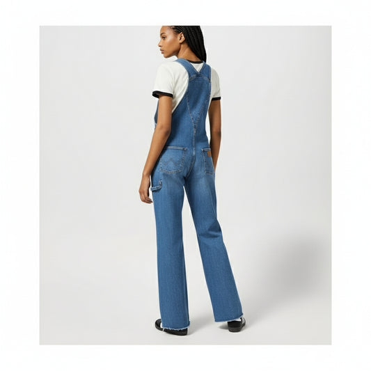 Wrangler FLARE OVERALL ESSENTIAL DENIM (112355307) Women