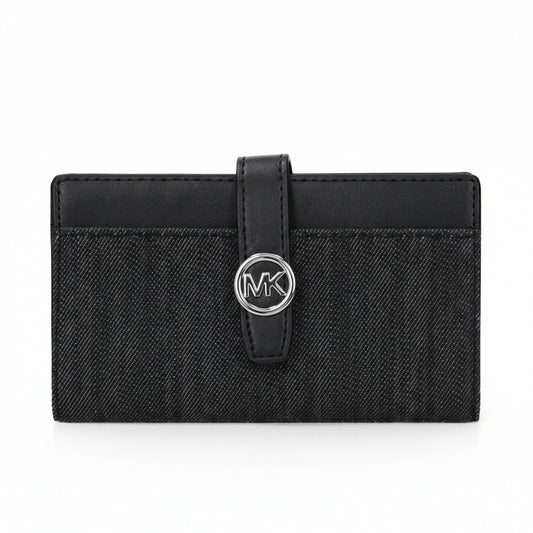 Michael Kors Greenwich Wallet Black (35T5SGRF8C-BLACK) Women