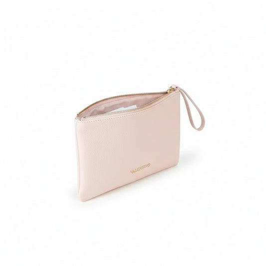 Mario Valentino Pink Leather Wristlet Clutch (VBE7LX528-030) Women