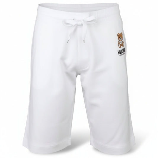 Moschino Teddy Bear White Sweat Shorts (A68874409-0001) Men