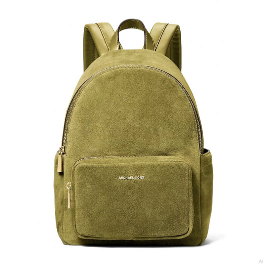 Michael Kors Tanner Suede Backpack Pistachio, Women