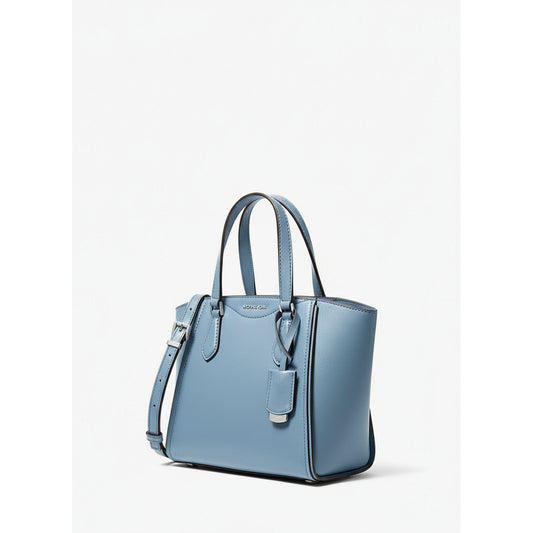 Michael Kors Leather Tote Bag Chambray Blue (32F4STBC1L-CHAMBRAY) Women