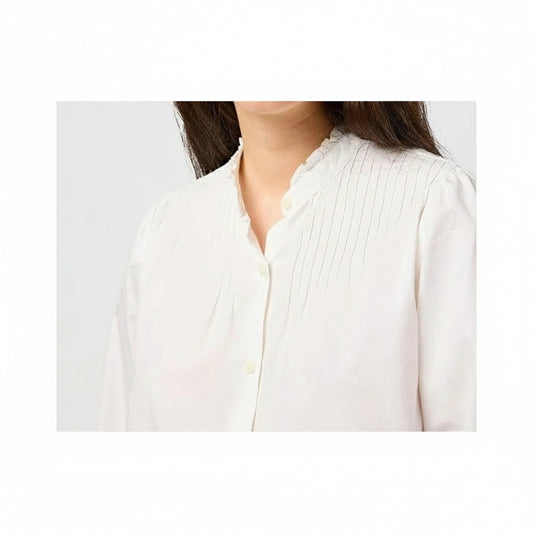 Wrangler PINTUCK BLOUSE WHITE (112350291) Women