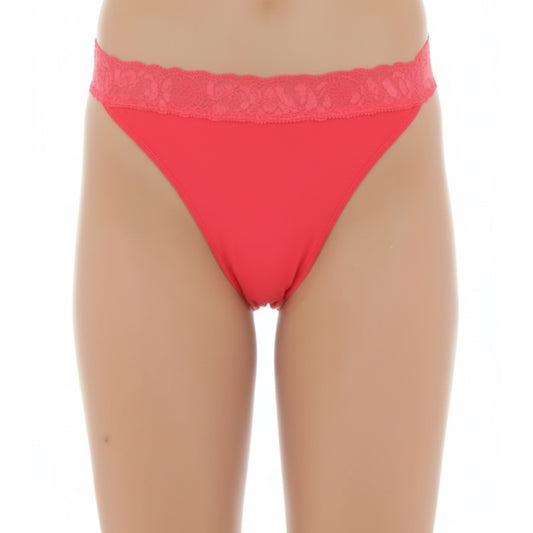 Moschino Coral Lace Trim Bikini Bottom (A59364901-0215) Women