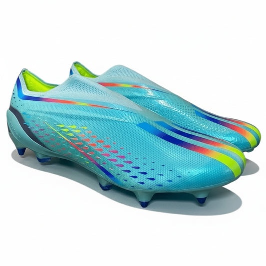 Adidas X Speedportal Laceless Football Boots Turquoise, Unisex