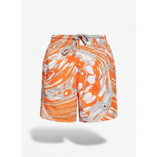 Adidas Shorts aSMC SHORT PRIN (HI6043-WHITE) Women
