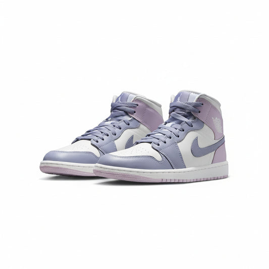 Jordan 1 Mid Indigo Haze Doll White, Women