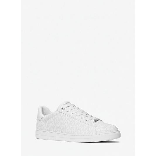 Michael Kors Logo Pattern Sneakers White (44F3JAFS1B-BRIGHT-WHITE) Women