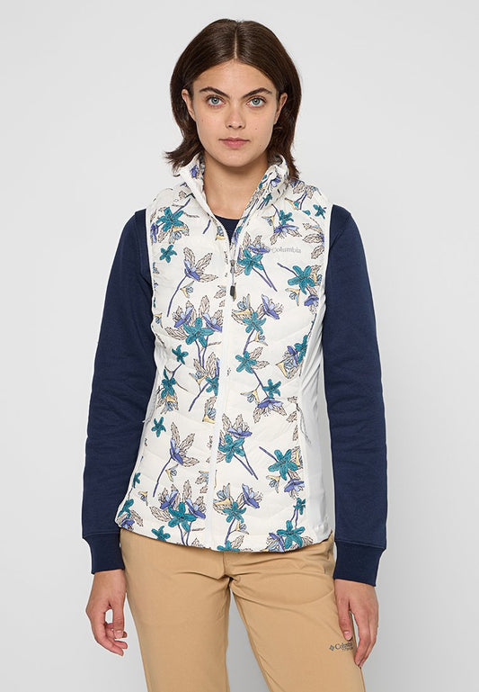 Columbia Powder Pass™ Vest White (ZZO2Y2H10-A00) Women