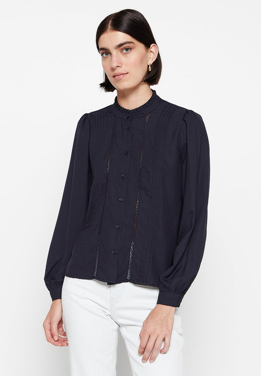 JDY GITTA L/S LACE SHIRT WVN LO (ZZO204F06-K00) Women