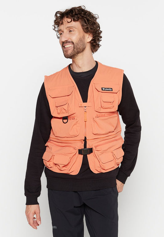 Columbia Field Creek™ Big Horn™ Vest Orange (ZZO2F0G77-H00) Men