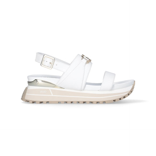 LIU JO MAXI WONDER SANDAL 30 - SANDAL CALF WHITE Women
