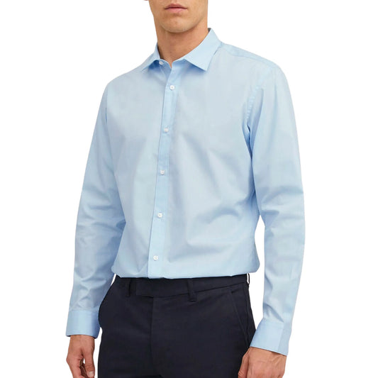 Jack & Jones Essentials Joe Plain Classic Shirt (12187222-CASHMEREBLU) Men