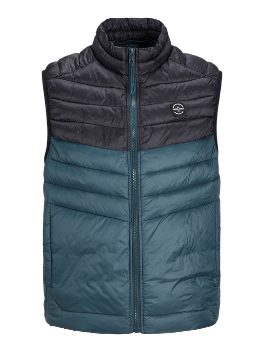 Jack & Jones Essentials JJESPRINT BODYWARMER COLLAR NOOS Black (12258457-Black) Men