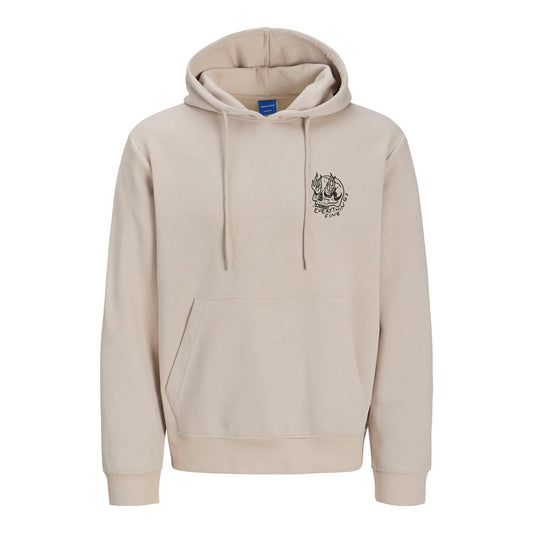 Jack & Jones Bradley Frank Hoody (12275152-MOONBEAM) Men