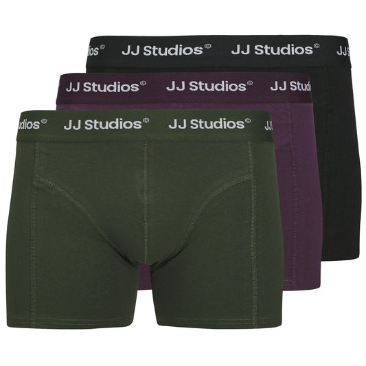 Jack & Jones Soho Solid Trunk Boxershorts (3-pack) (12280344-DUFFELBAG) Kids
