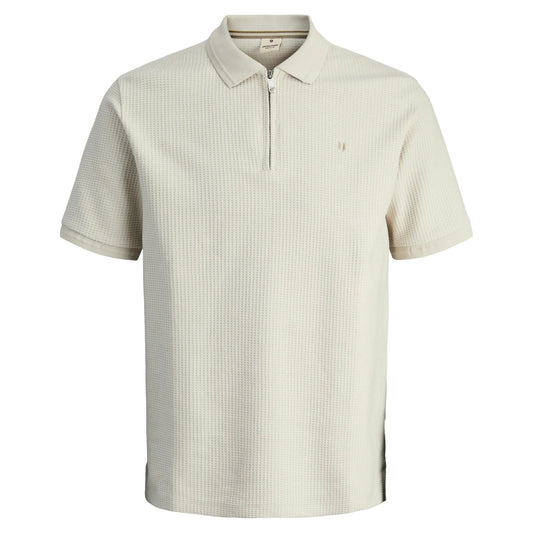Jack & Jones Cameron Zip Polo (12284397-MOONSTRUCK) Men