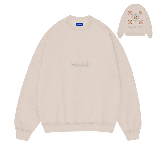 Jack & Jones Bleecker Box Sweater (12293691-ANTIQUEWHT) Men