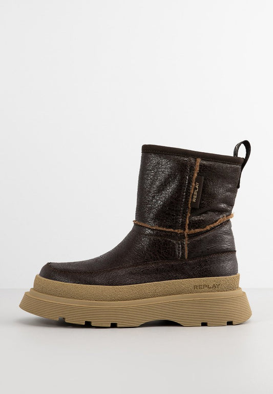 Replay ARTIC WOOL Dark Brown (ZZO27UY67-O00) Women