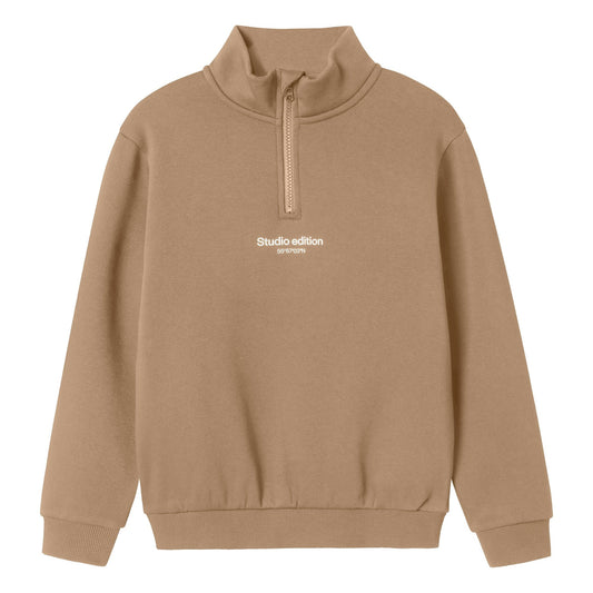 Name It Brody Zip Sweater (13248712-PURECASHMER) Kids