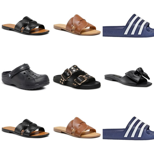 Women's Pool Sliders - Crocs, Gino Rossi, Lasocki cover