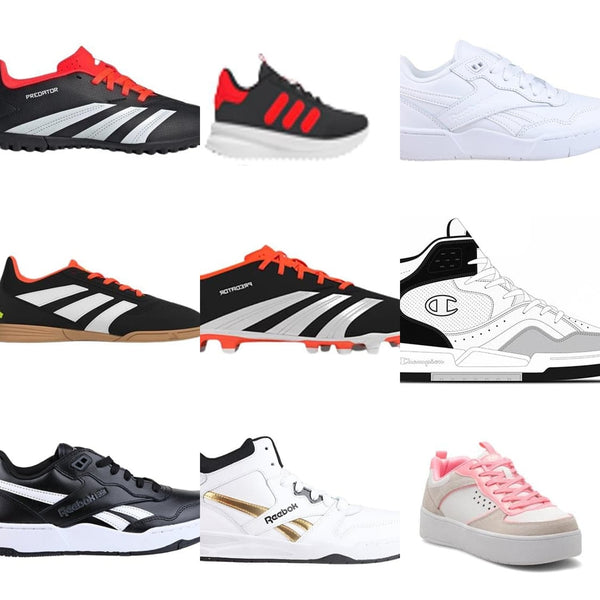 Kids' Sports Shoes - adidas, Reebok, Champion cover