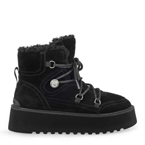 MARTINA 01 - ANKLE BOOT COW SUEDE BLACK Women
