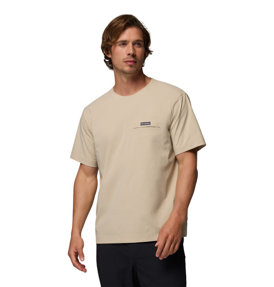 Columbia Chill Creek Woven Tee (2157591271) Men