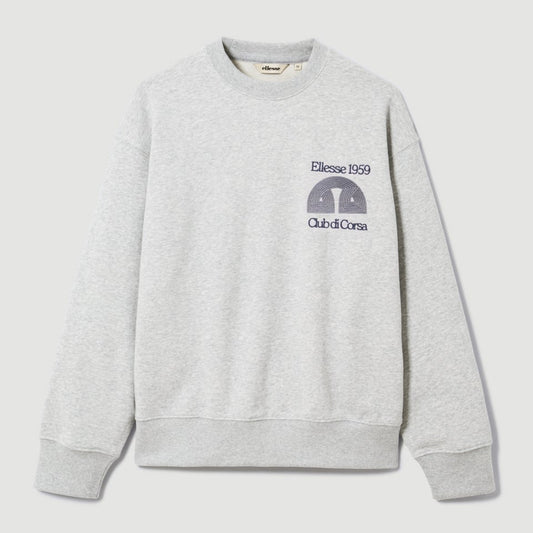 Club Di Corsa Sweatshirt Light Grey Marl (SHB23149) Men
