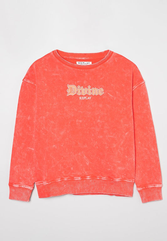 Replay Sweatshirt red (ZZO2QDX52-G00) Kids