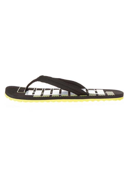 Puma Flip Flops "Epic Flip V2 Power" Black / Yellow Kids