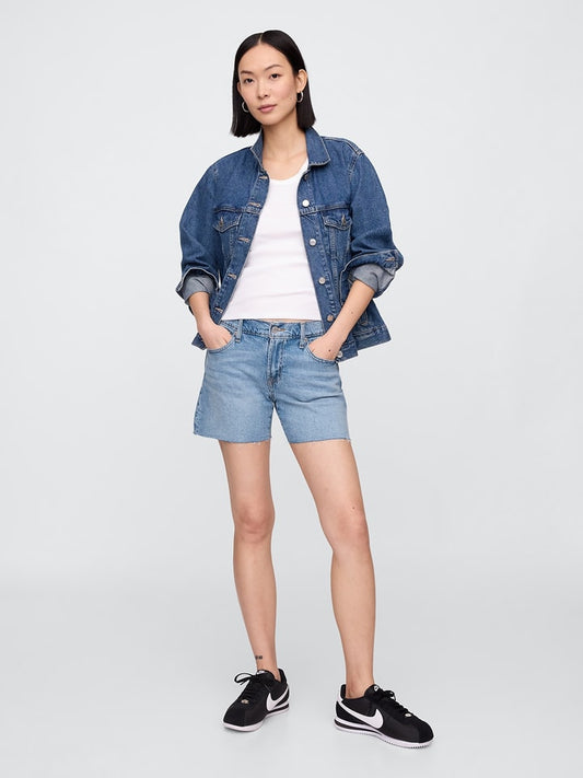 GAP Denim Shorts Light Blue Women