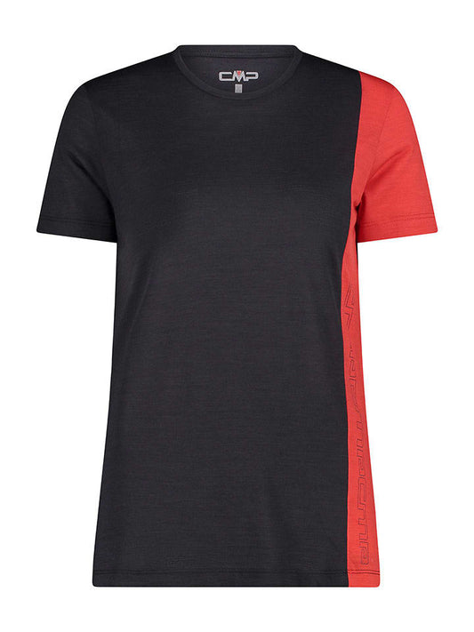 CMP Performance Shirt Black / Orange Women