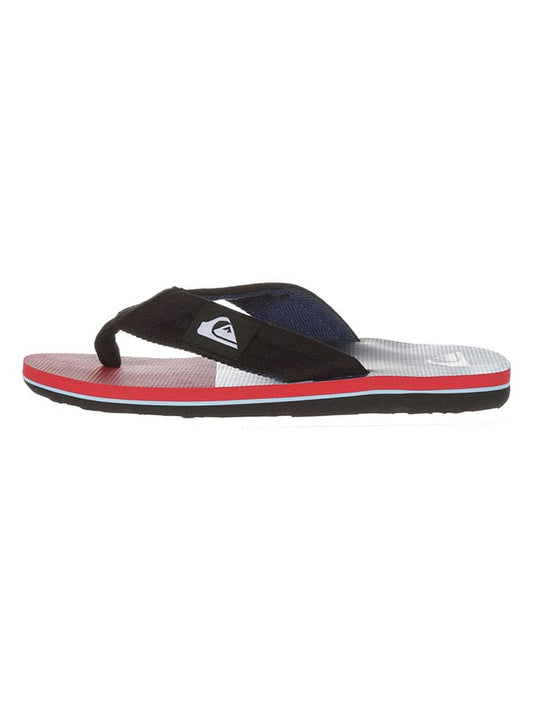 Quiksilver Flip Flops Red / Blue / Black Kids