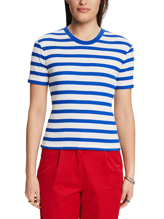 ESPRIT Shirt Blue / White Women