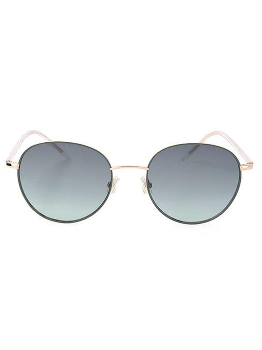 Hugo Boss Sunglasses Green Gold / Light Blue Women