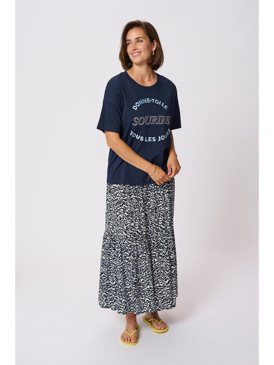 Kaffe Shirt Navy Women