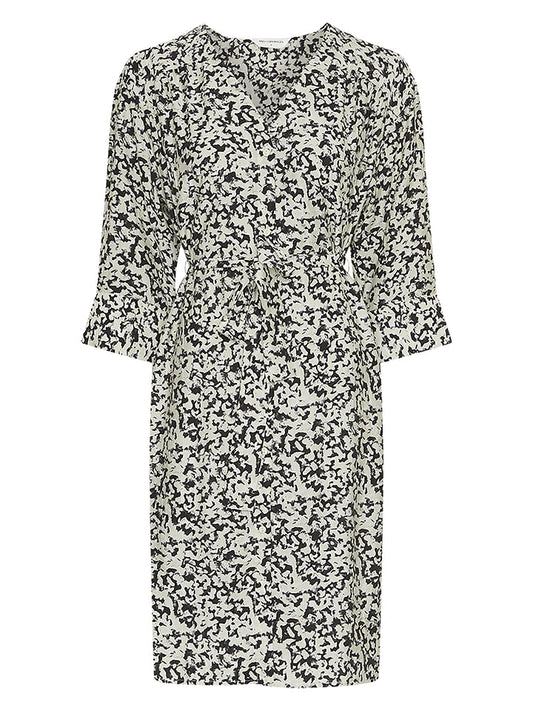 MOSS COPENHAGEN Dress Cream / Black Women