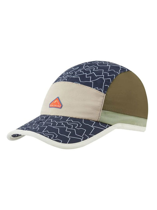 SEALSKINZ Cap "Foldable Peak" Navy / Khaki Unisex