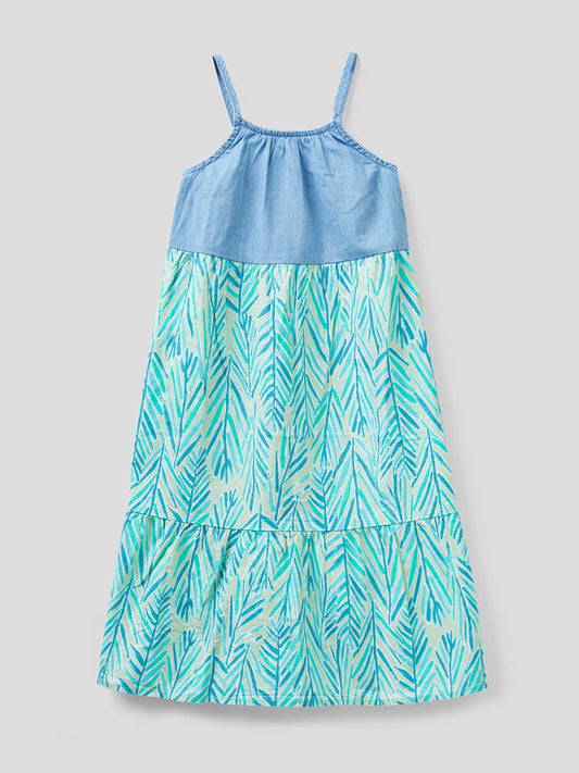 Benetton Dress Turquoise Kids