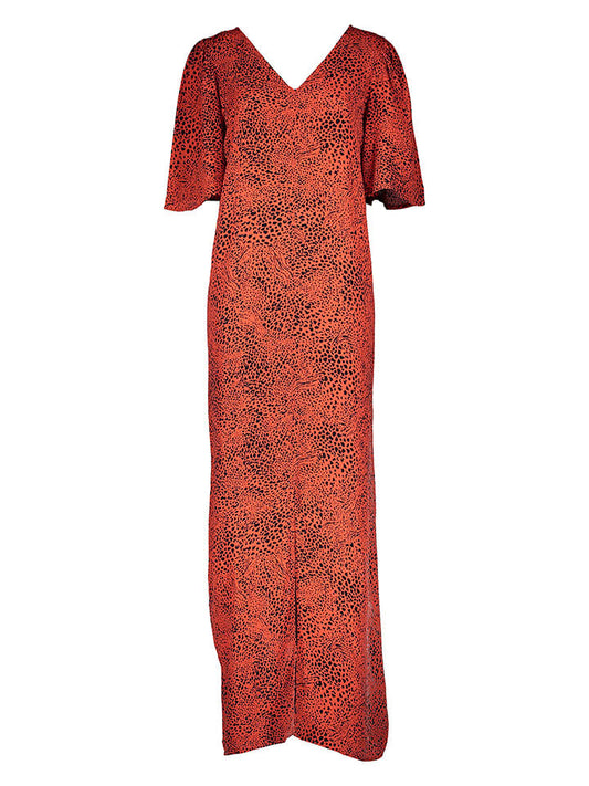 Kaffe Dress Orange / Black Women