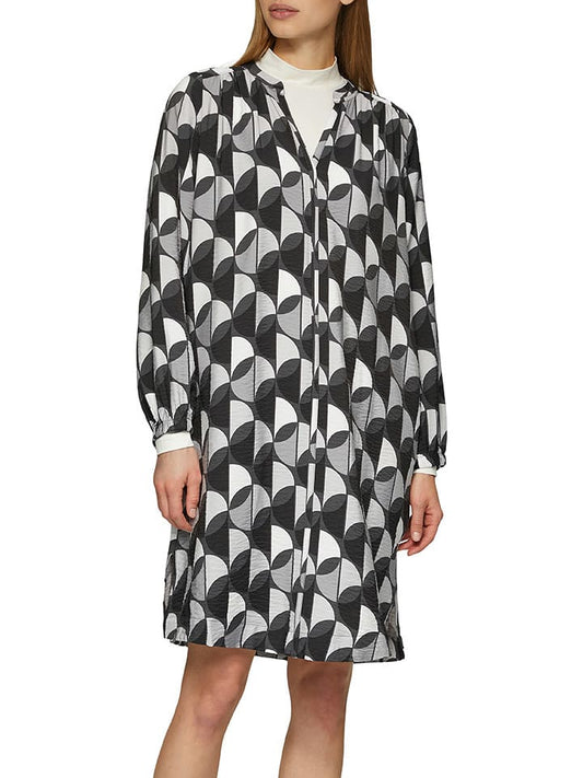 s.Oliver Dress Grey / Black Women