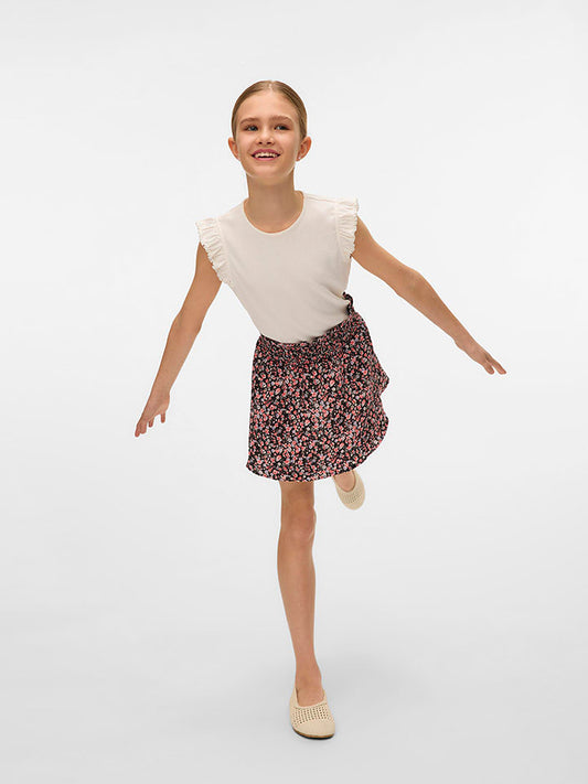 Vero Moda Girl Shirt "Lotta" Cream Kids