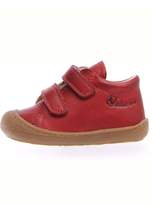 Naturino Leather First Walker Shoes "Cocoon" Red Kids