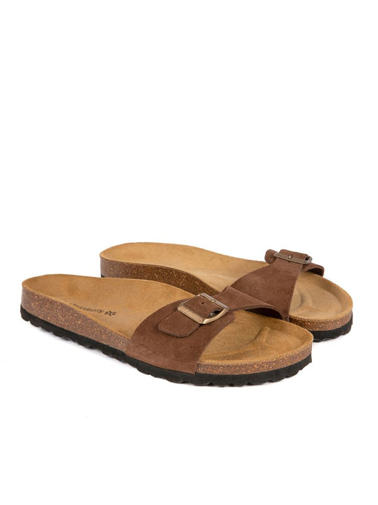 BABUNKERS Family Leather Mules Brown Men