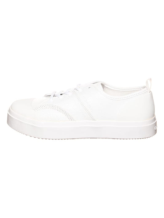 Calvin Klein Leather Sneaker White Women