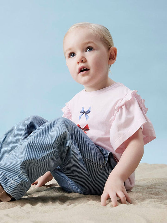 name it Shirt "Haven" Pink / Multicolour Kids