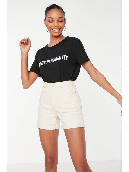 trendyol Shorts Cream Women