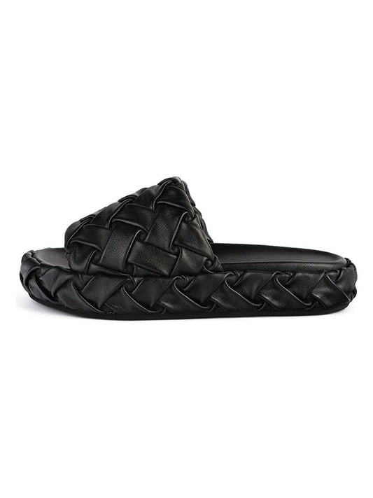 loft37 Leather Mules Black Women