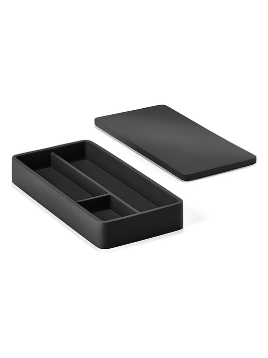 Zone Denmark Organiser "Zement" Black (W)20 x (H)3 x (D)10 cm Unisex